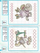 Schema punto croce Idee Infantili 18