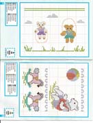 Schema punto croce Idee Infantili 20