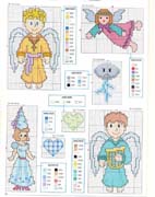 Schema punto croce Idee Infantili 30