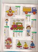 Schema punto croce Idee Infantili 48