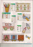 Schema punto croce Idee Infantili 50
