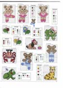 Schema punto croce Idee Infantili 58