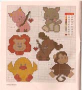 Schema punto croce Idee Infantili 65