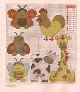 Schema punto croce Idee Infantili 69