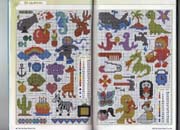 Schema punto croce Idee Infantili 85