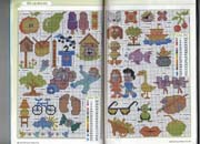 Schema punto croce Idee Infantili 89