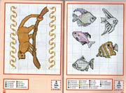 Schema punto croce Mini Animali 22