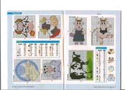 Schema punto croce Mini Animali 32