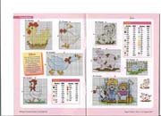 Schema punto croce Mini Animali 34