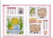 Schema punto croce Mini Animali 37