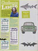 Schema punto croce Mini Auto 03