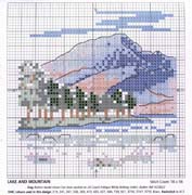 Schema punto croce Miniature 03