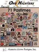 Schema punto croce Pastimes 01