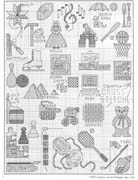 Schema punto croce Pastimes 02