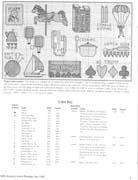 Schema punto croce Pastimes 03