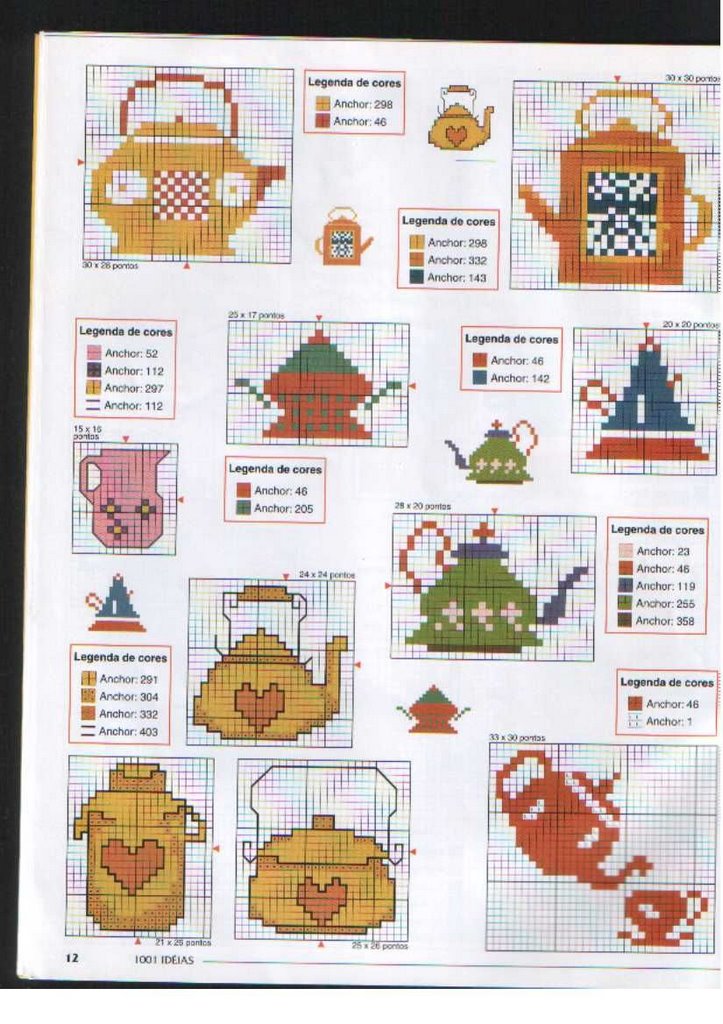 Schema punto croce Taiere 02