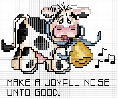 Schema punto croce Mucchina-3