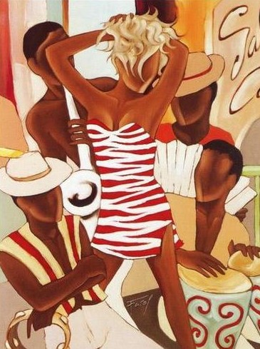 Schema punto croce Salsa Cafe 01