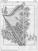 Schema punto croce Strumenti A Corde 05