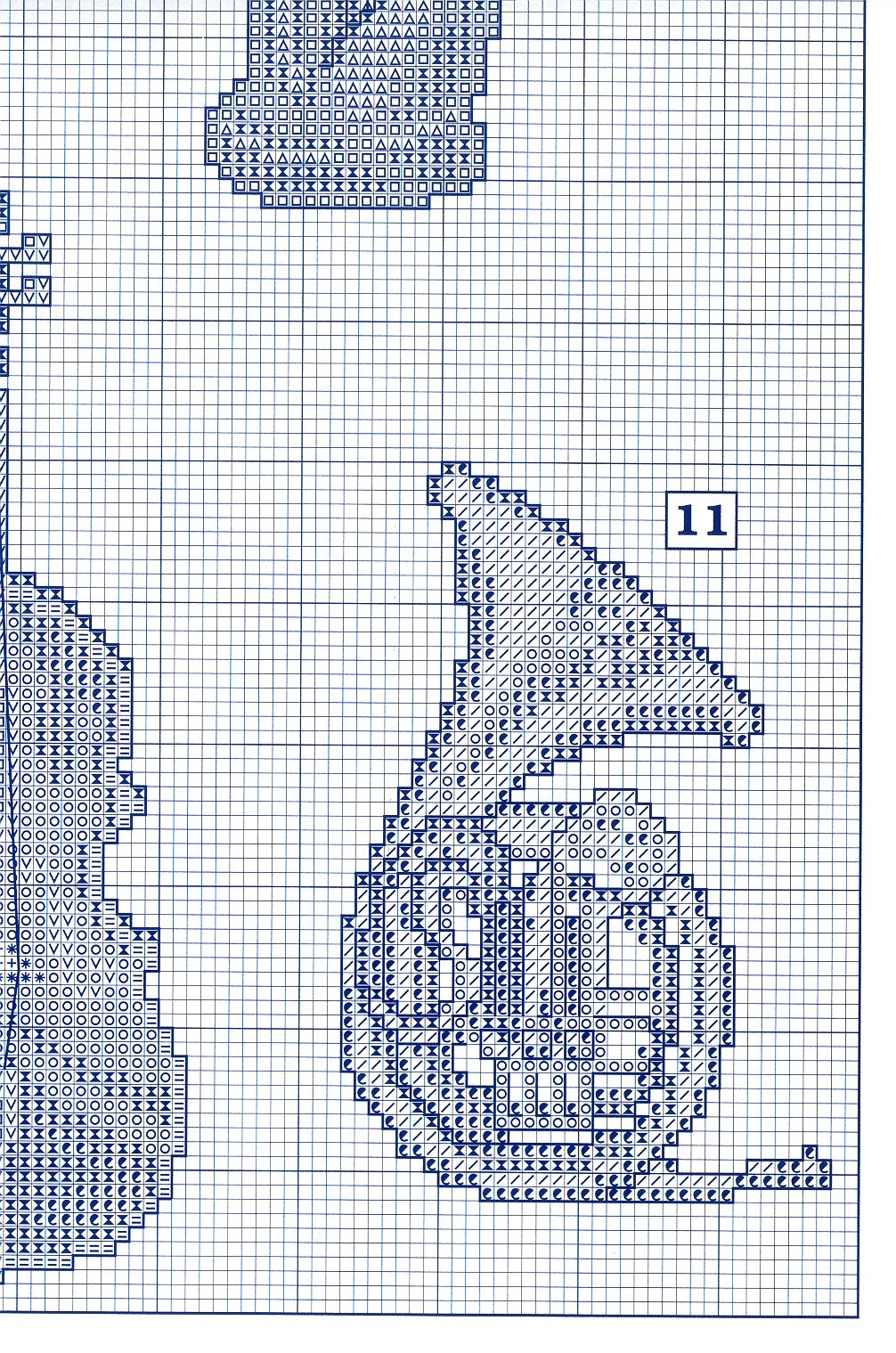 Schema punto croce Strumenti Musicali 25