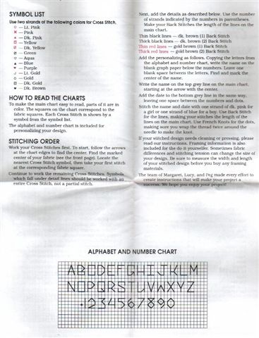 Schema punto croce Accento Creativo 41d