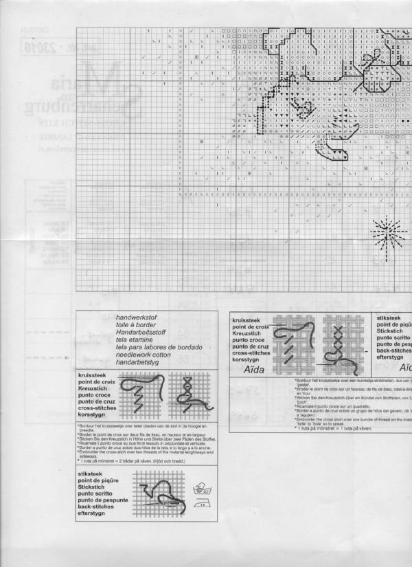 Schema punto croce Di Una Stella 14e