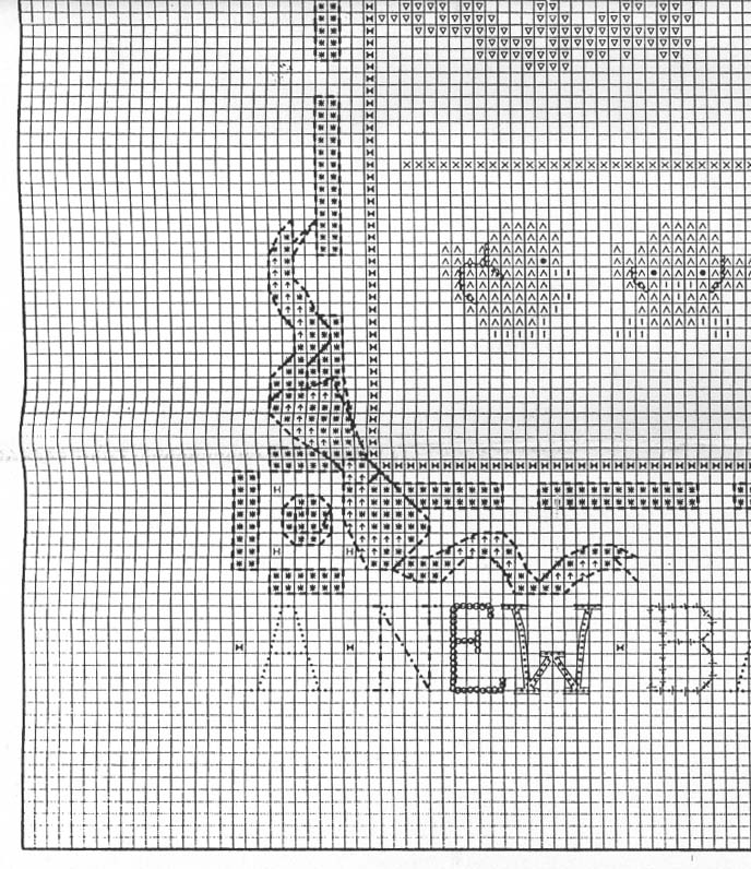 Schema punto croce Per Coccarda 28k