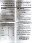 Schema punto croce Accento Creativo 41c