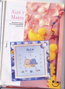 Schema punto croce Alex 3a