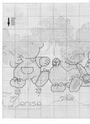 Schema punto croce Azzurra 23d