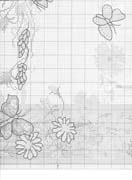 Schema punto croce Floreale 44e