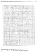 Schema punto croce Floreale 44h