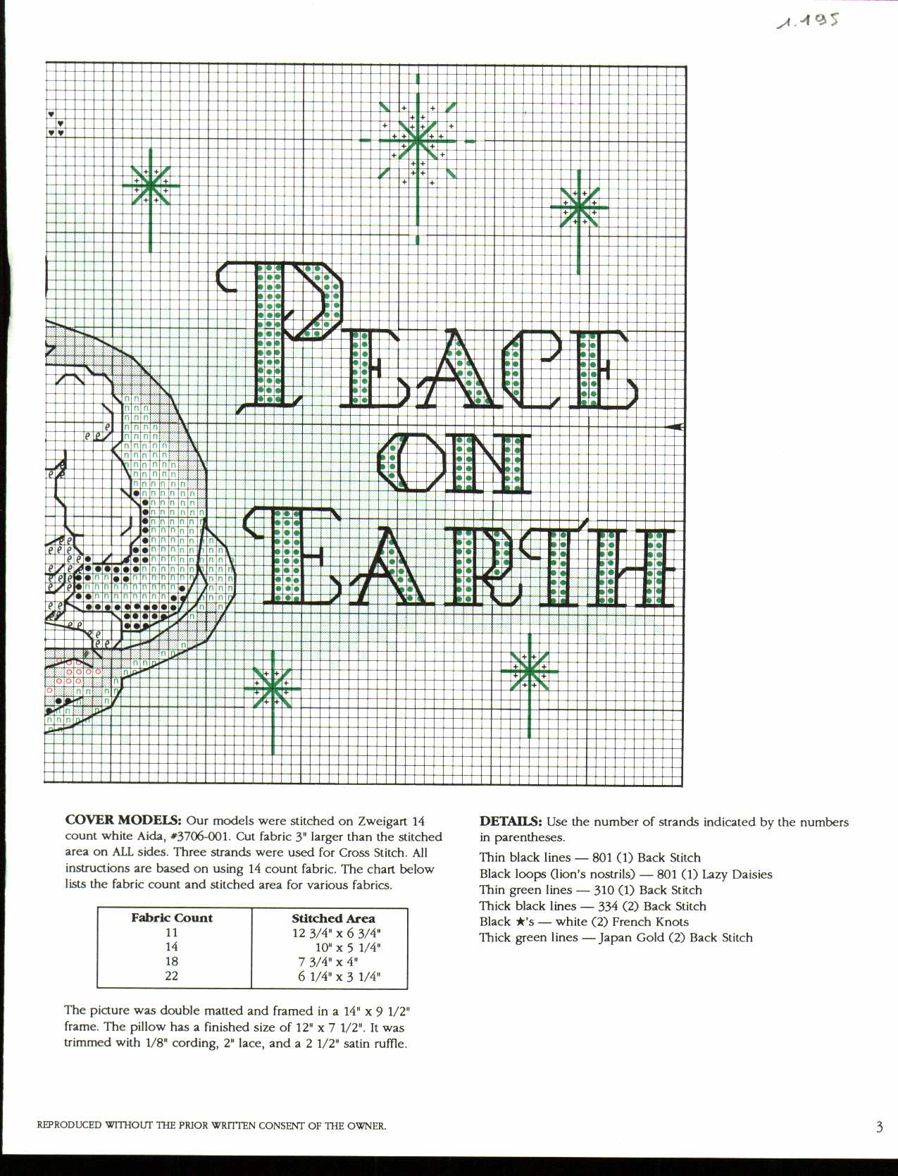 Schema punto croce Angioletti Natalizi 06