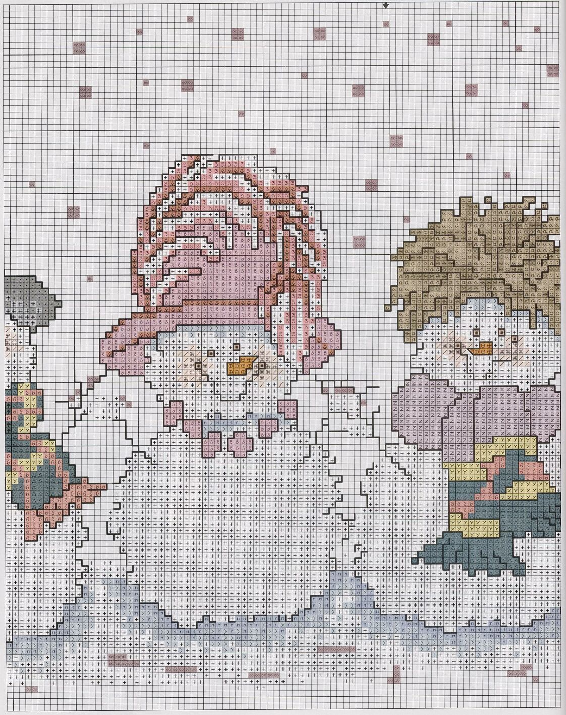 Schema punto croce Chart-2