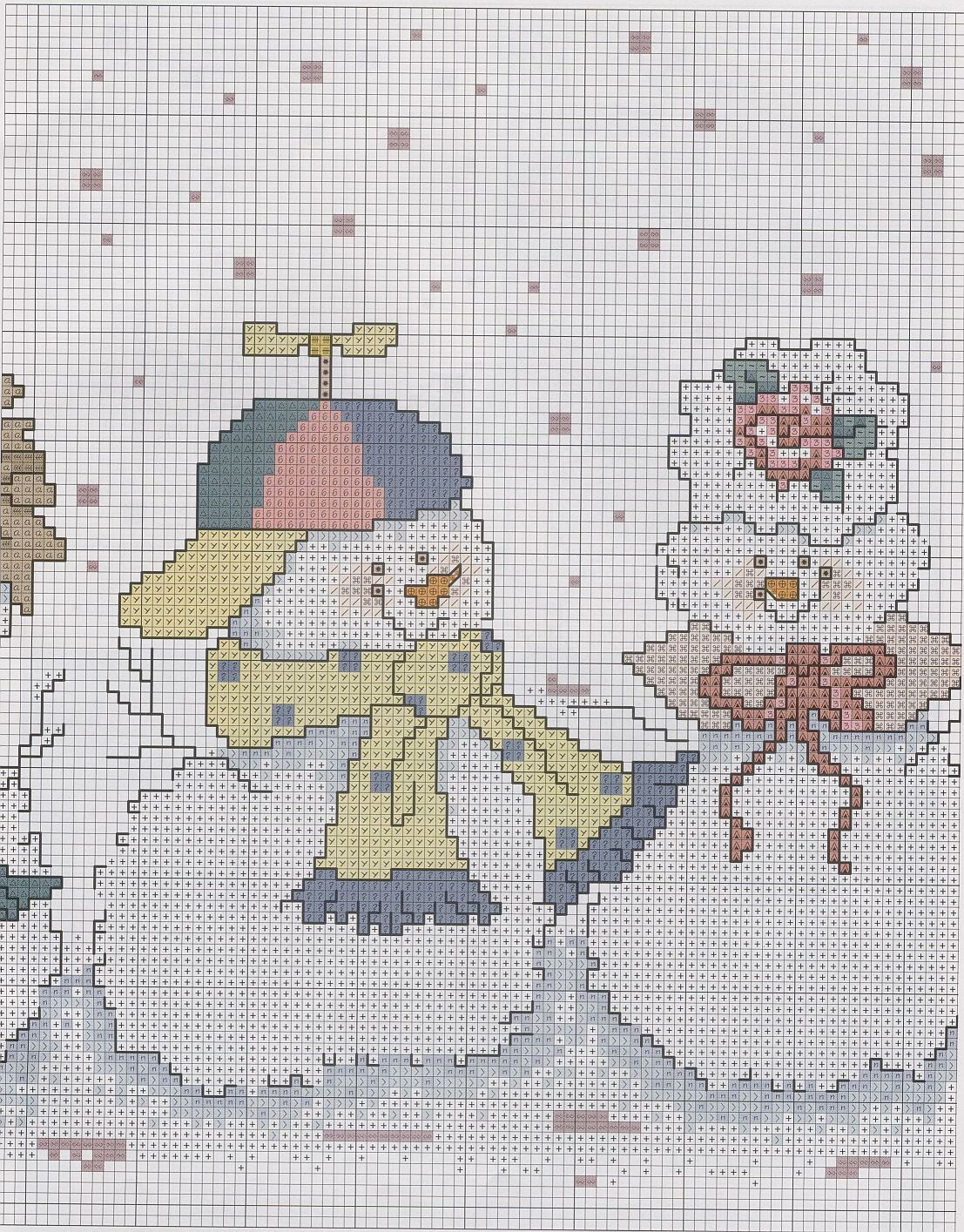 Schema punto croce Chart-3