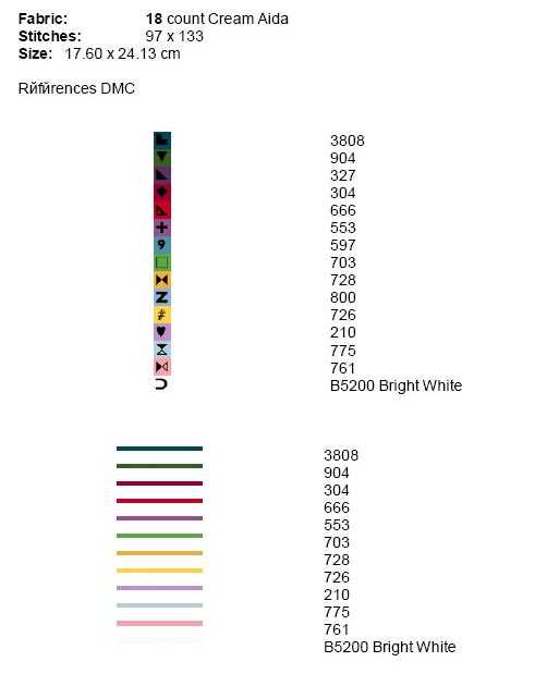 Schema punto croce Legenda-pupazzo