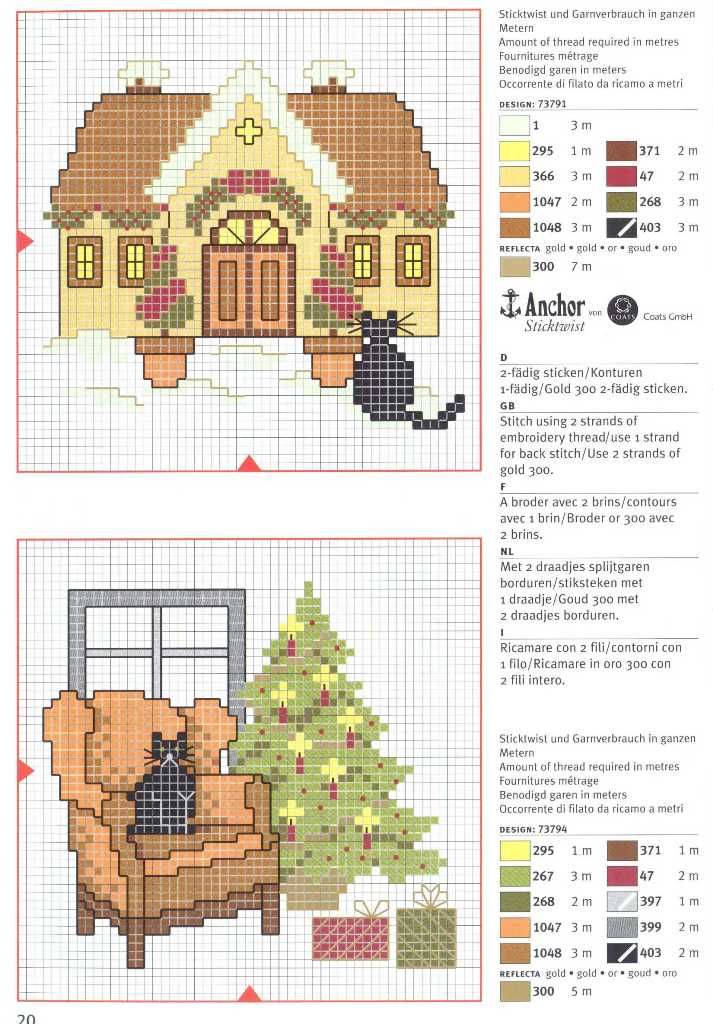 Schema punto croce Motivi-24