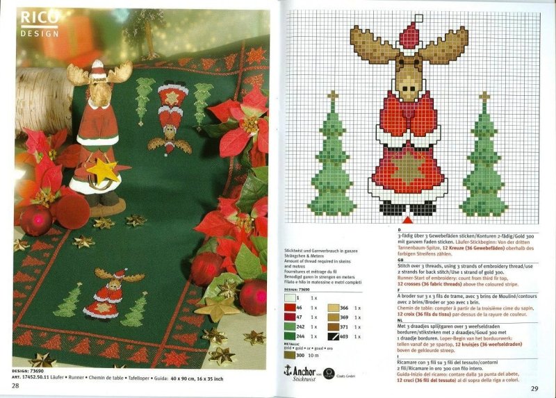 Schema punto croce Motivi-27