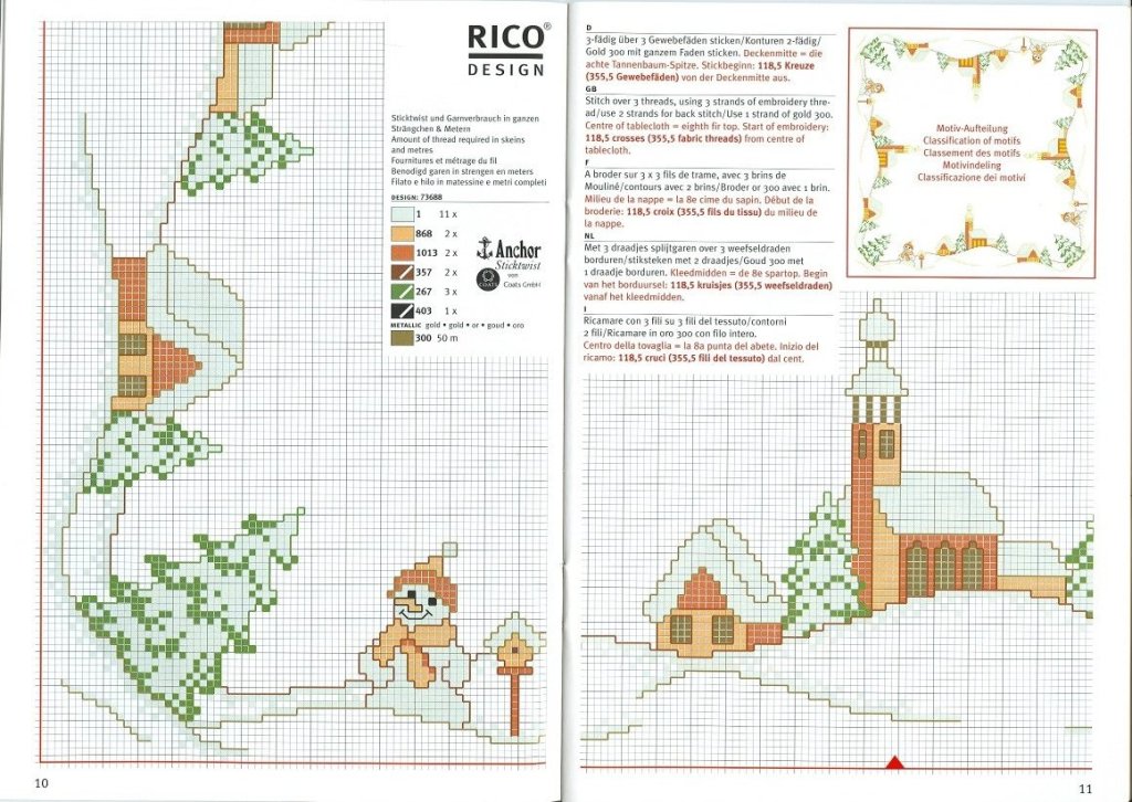 Schema punto croce Motivi-28