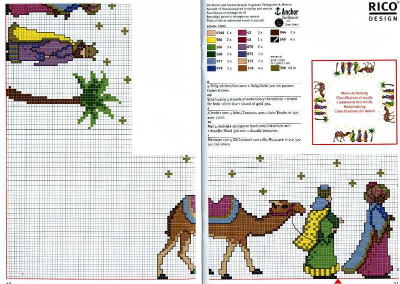Schema punto croce Motivi-32