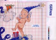 Schema punto croce angeli