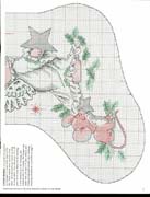 Schema punto croce Angioletti Natalizi 03