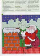 Schema punto croce Babbo-natale-7