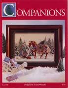 Schema punto croce Babbo Cavallo 1a