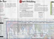 Schema punto croce Babbo In Auto 7