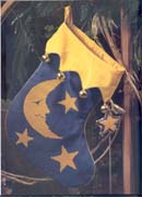 Schema punto croce Calza Luna 1a