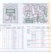 Schema punto croce Casa Di Babbo3