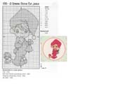 Schema punto croce chime for jesus