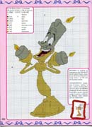 Schema punto croce Lumiere