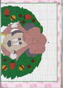 Schema punto croce Minnie-corona-5